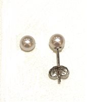 Boucles d'oreilles Golay Femme Perle in Or blanc Perla PERLE AKOYA MM 5/5,5 - PERLE AKOYA MM 5/5,5